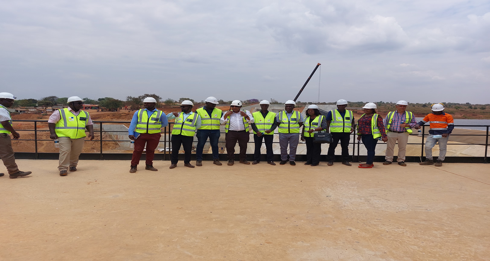 Board Members visit Kamuzu Barrage
