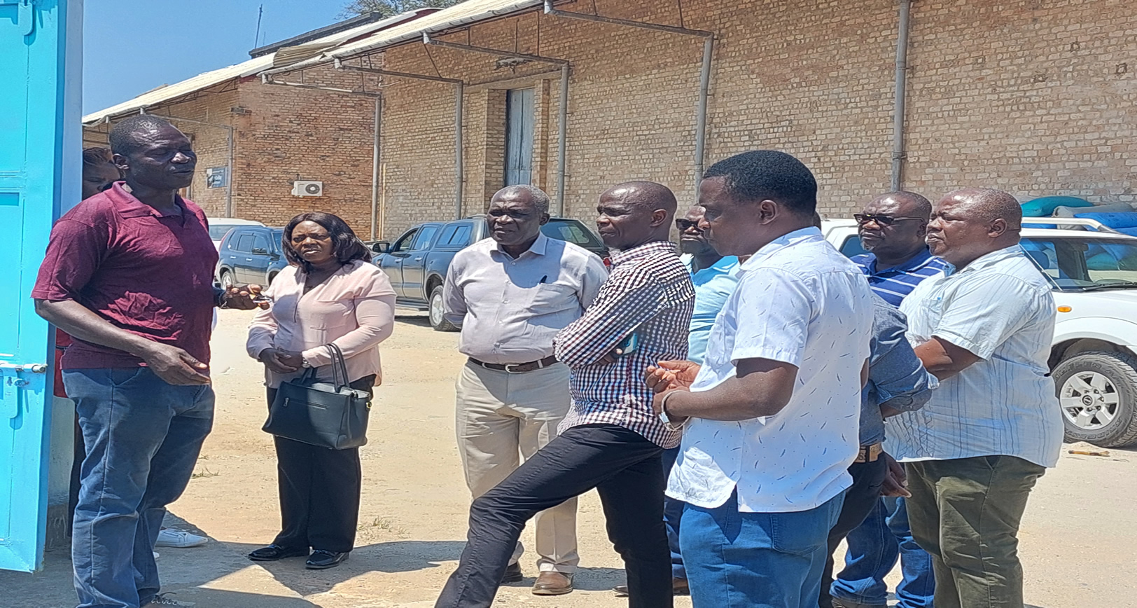 Board visit to Nkhata-Bay Gauging Station